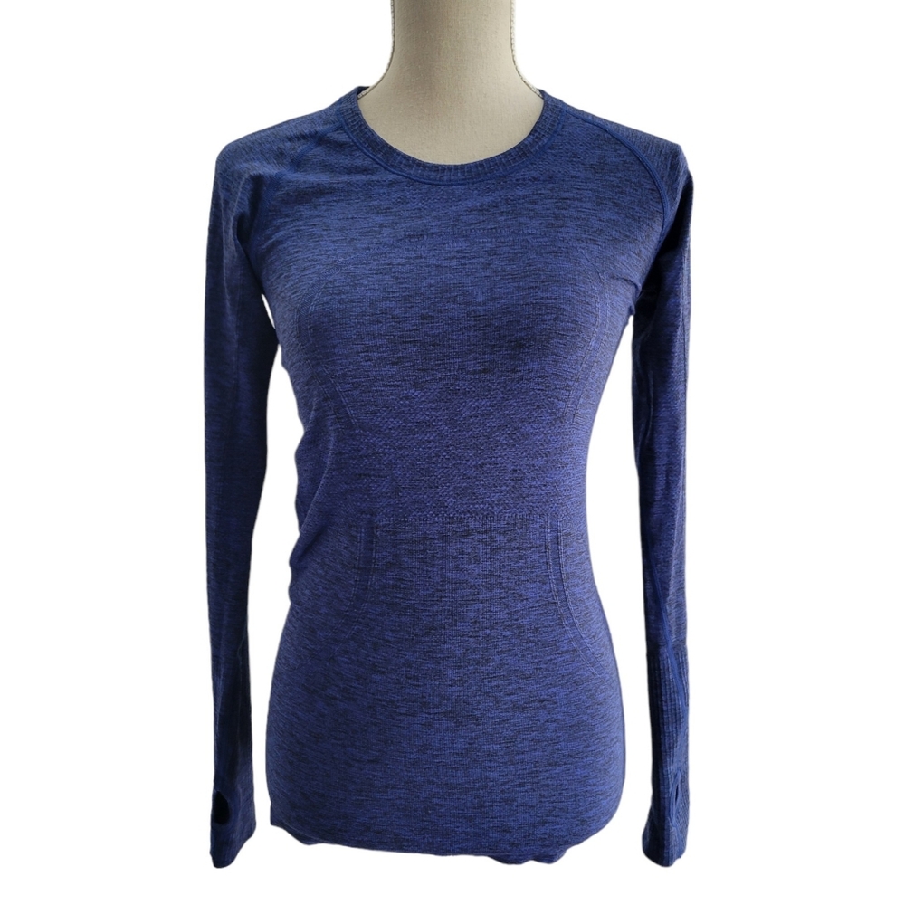 Lululemon Swiftly Tech Long Sleeve‎ Pullover Athletic Top Seamless